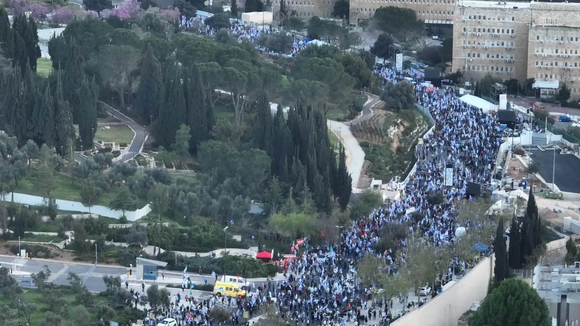 הפגנות בירושלים, רחוב קפלן, 31 במרץ 2024