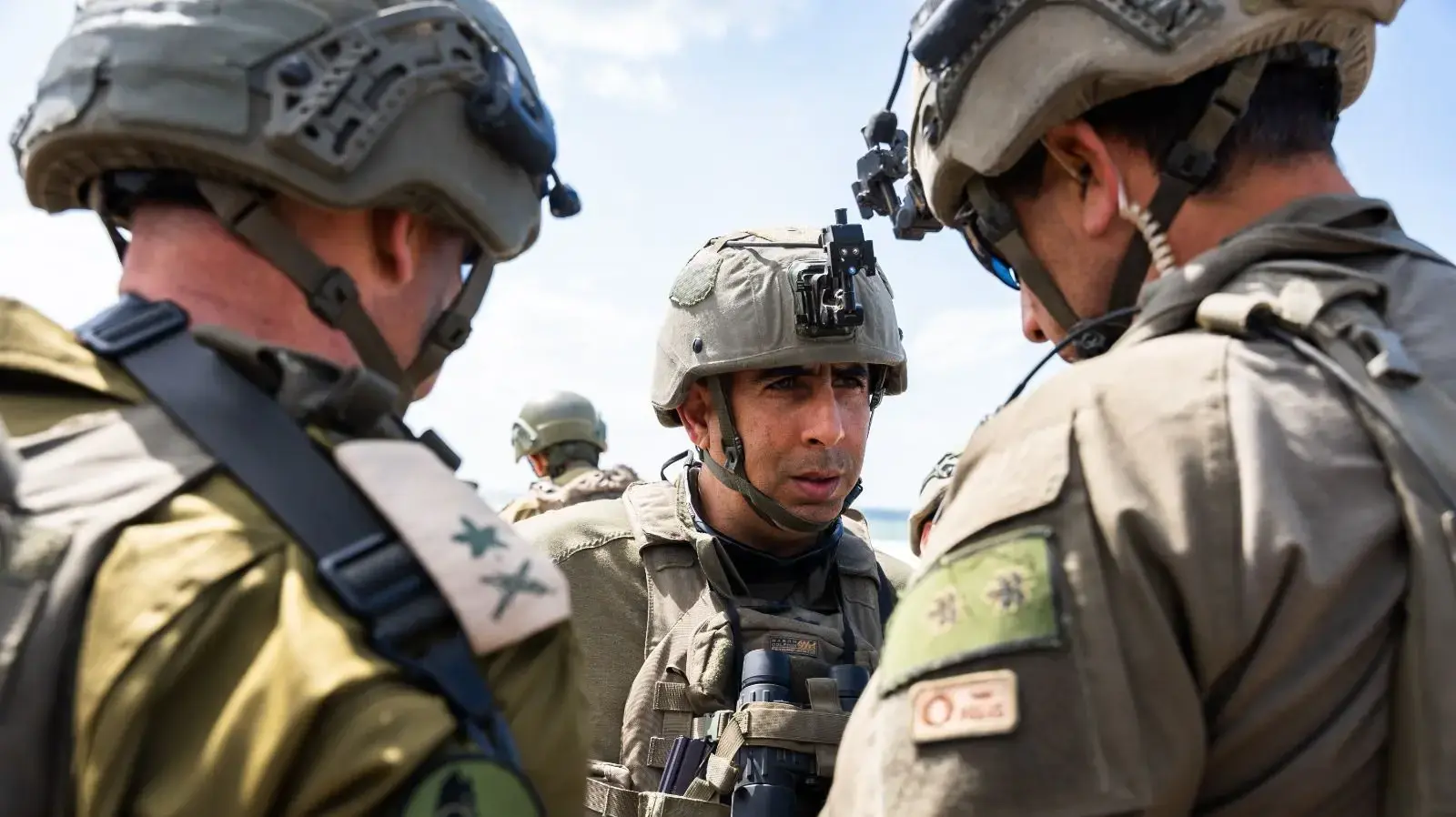 חיילי צהל במבצע בבית החולים שיפא 1 באפריל 2024 חיילי צהל במבצע בבית החולים שיפא 1 באפריל 2024