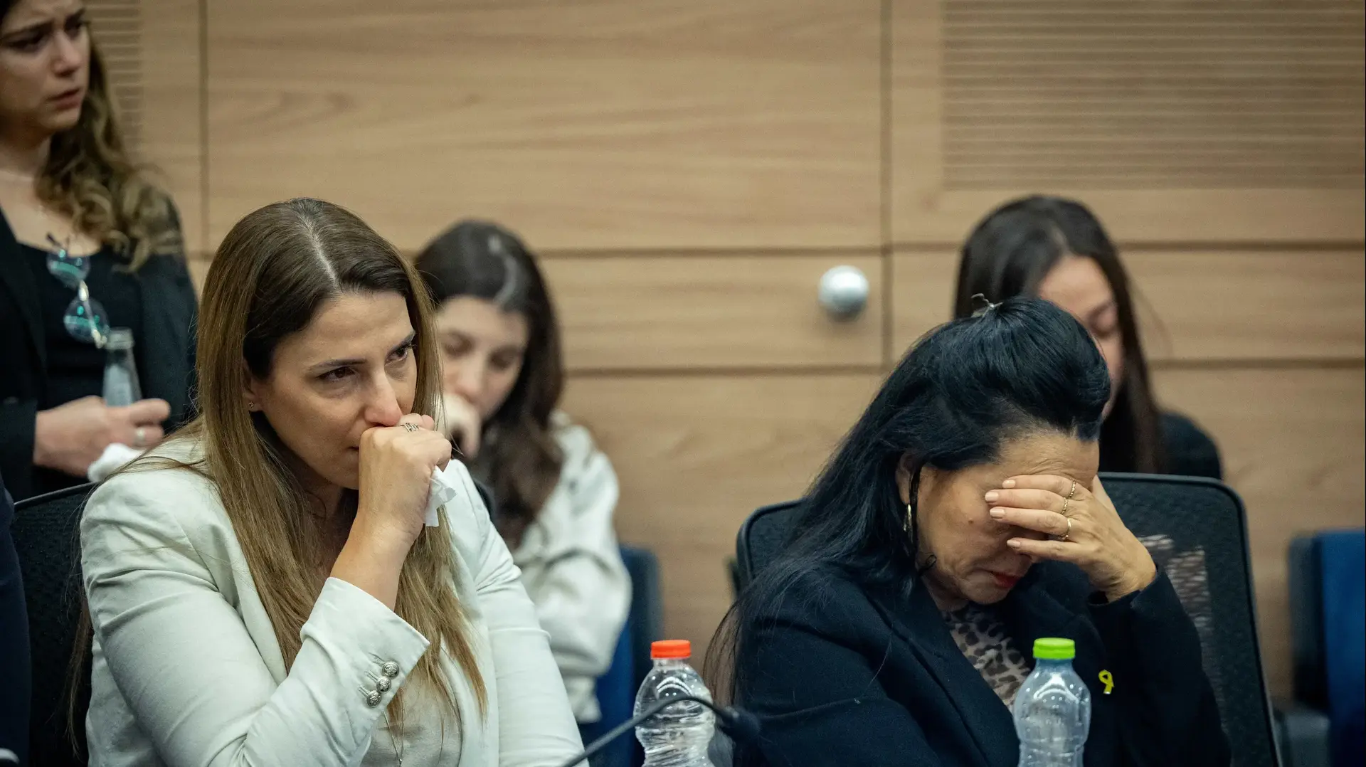 משפחות חטופות בדיון הוועדה למעמד האישה, 2 באפריל 2024 משפחות חטופות בדיון הוועדה למעמד האישה, 2 באפריל 2024