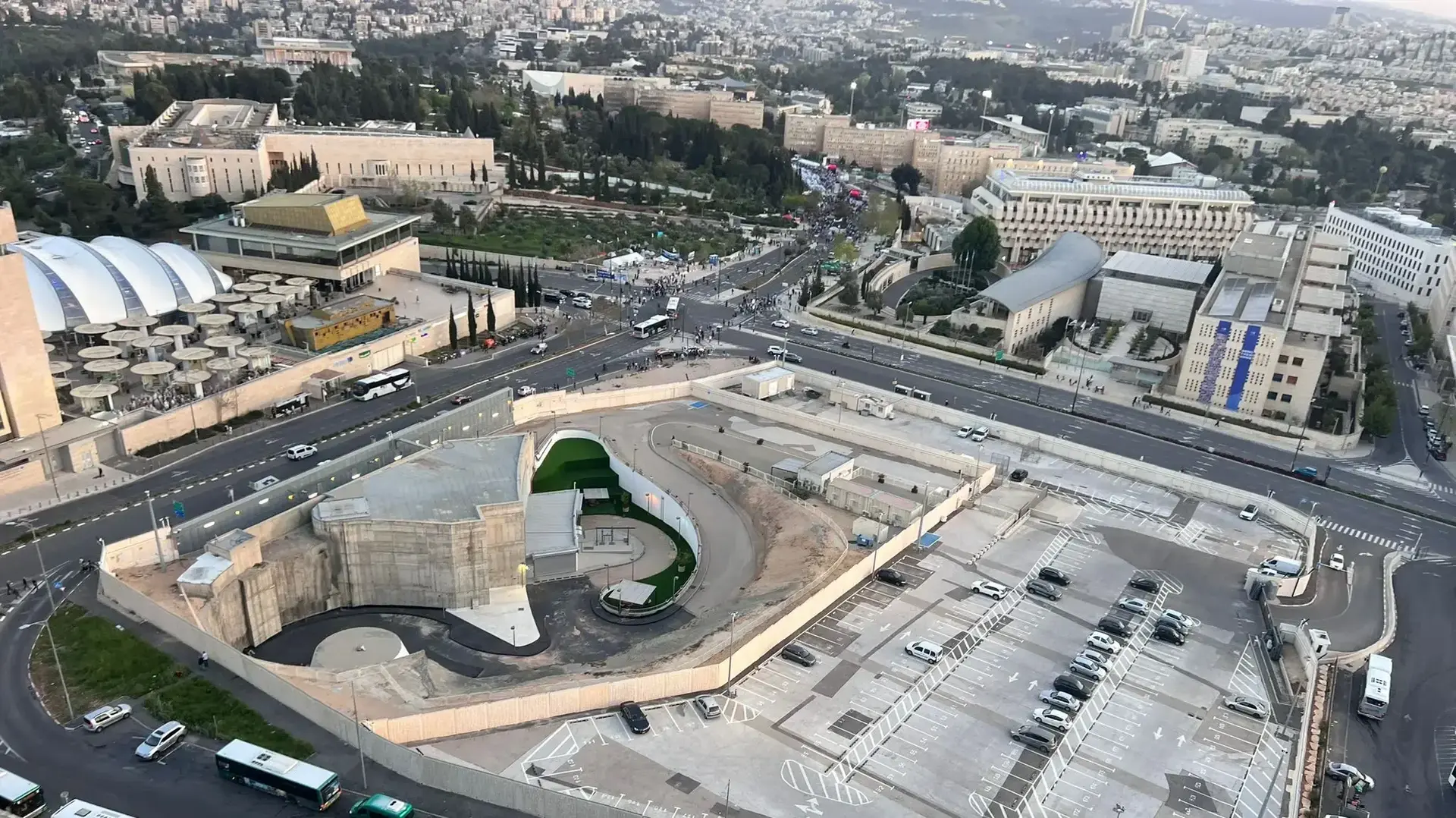 מגרשי הענק בירושלים שעליהם צפוי לקום מעון רה"מ החדש מגרשי הענק בירושלים שעליהם צפוי לקום מעון רה"מ החדש