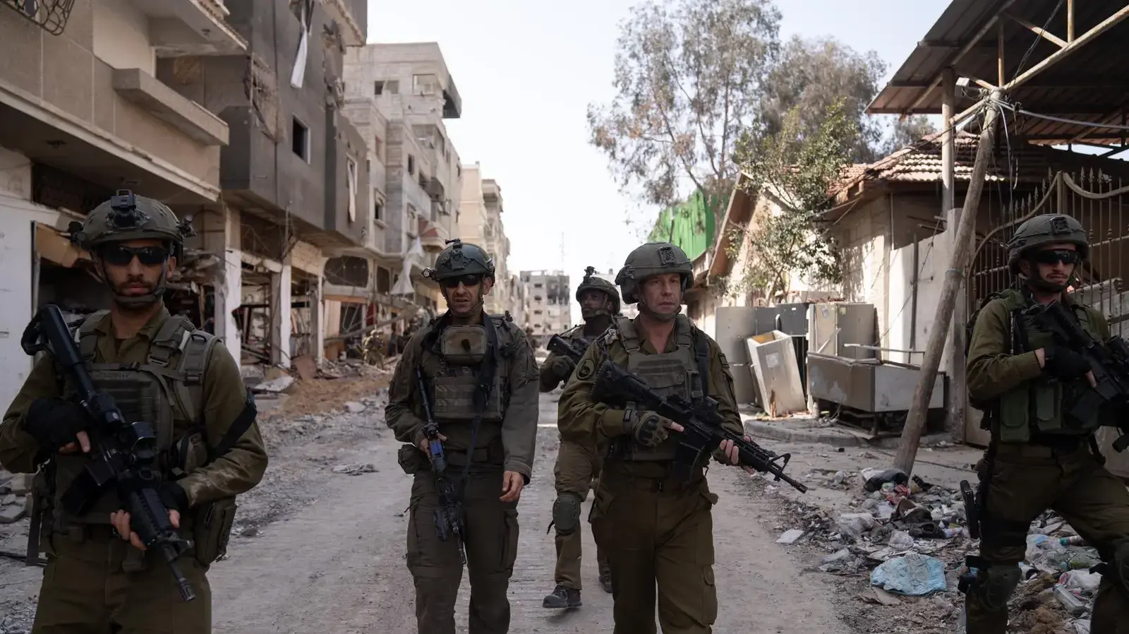 הערכת המצב של מפקד פיקוד הדרום עם הכוחות בשבוע האחרון בחאן יונס הערכת המצב של מפקד פיקוד הדרום עם הכוחות בשבוע האחרון בחאן יונס