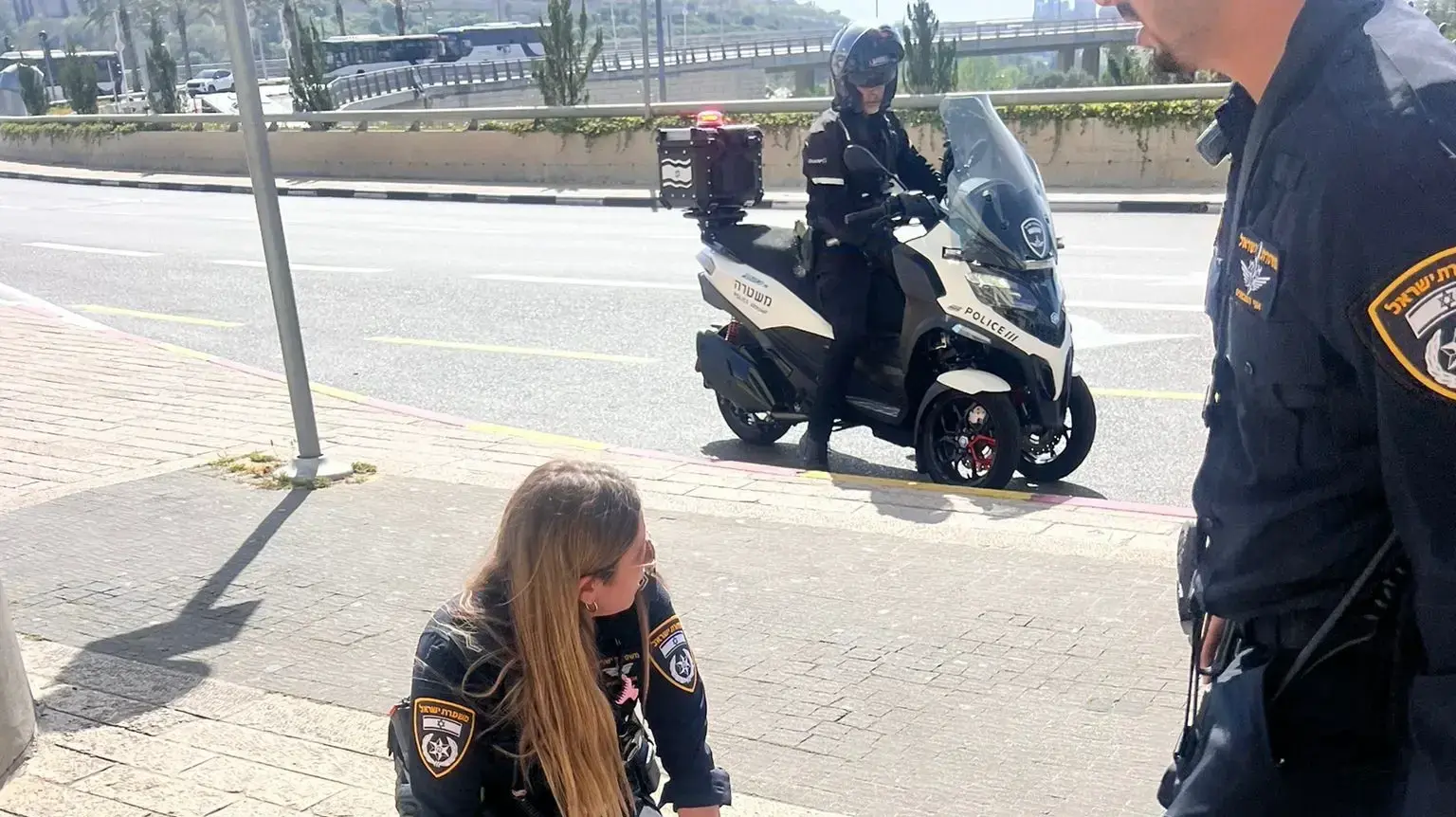 שוטרי מחוז מרכז עצרו את  תושב השטחים בחשד לגניבת רכב וניסיון המלטות תוך פגיעה מספר כלי רכב. 4 באפריל 2024 