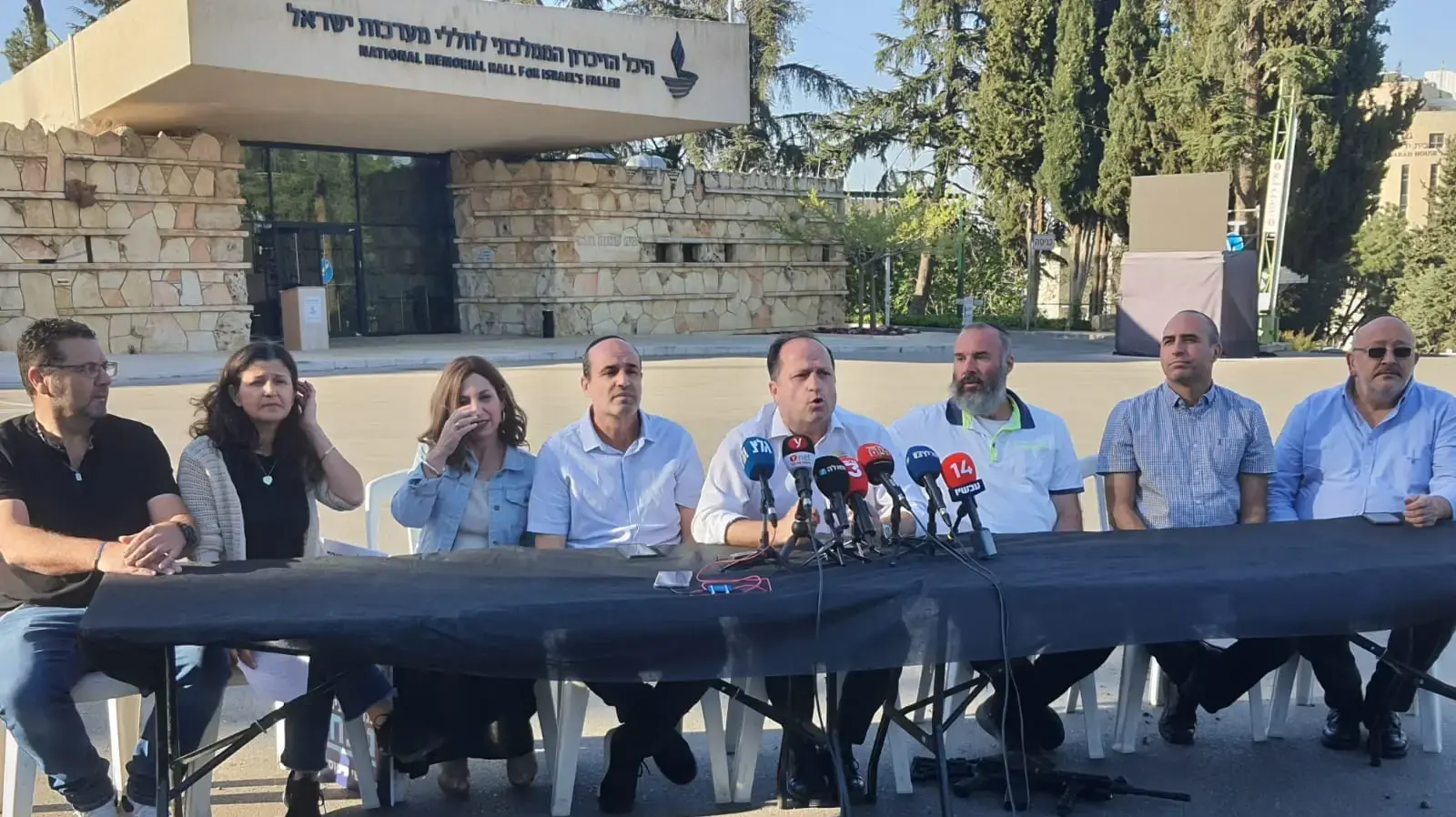 הצהרת של משפחות שכולות היכל הזיכרון לחללי צהל 04 באפריל 2024