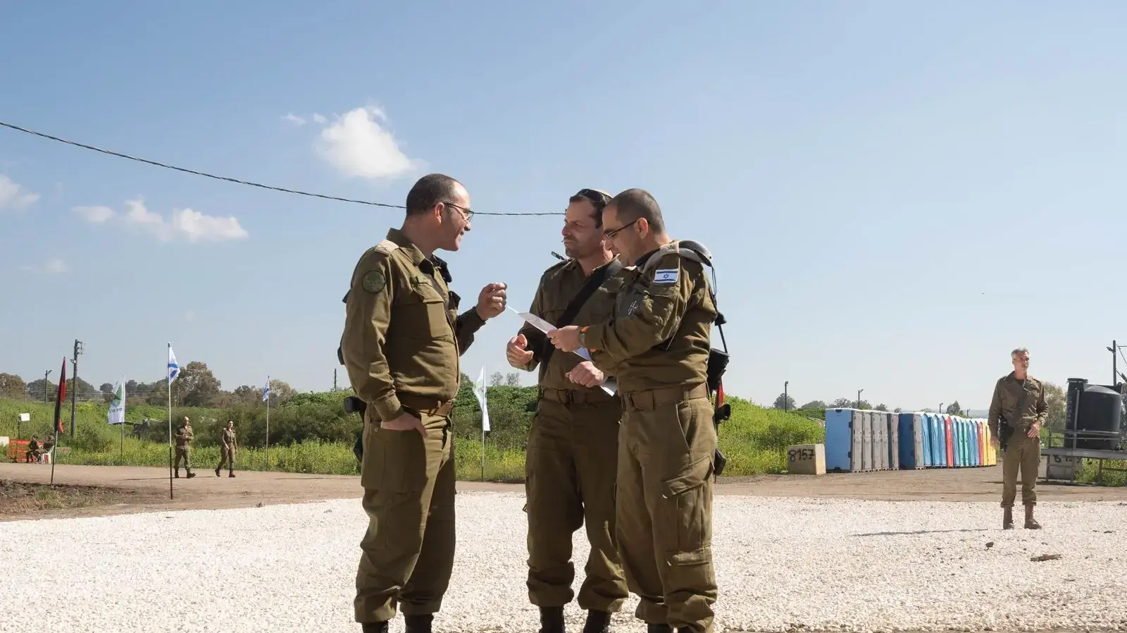 תיעוד מתרגילים של יחידות מחסני חירום תיעוד מתרגילים של יחידות מחסני חירום