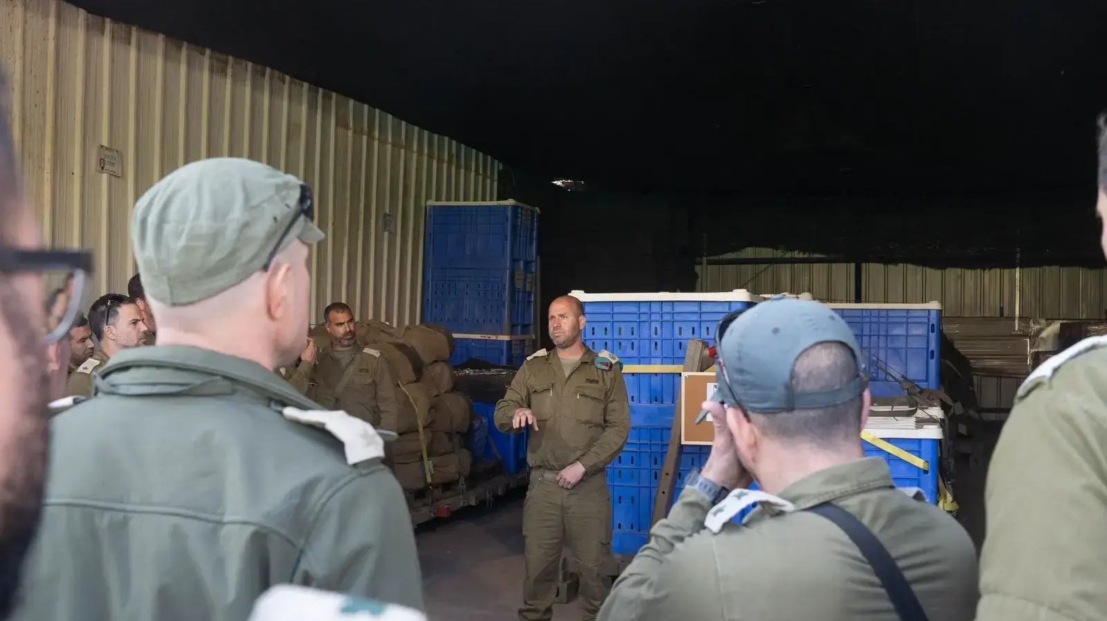 תיעוד מתרגילים של יחידות מחסני חירום תיעוד מתרגילים של יחידות מחסני חירום