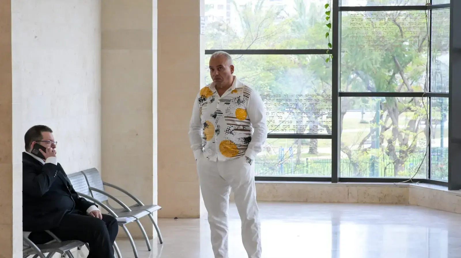 יוסי כמיסה בדיון נגד חבר הכנסת אביגדור ליברמן.08 באפריל 2024 יוסי כמיסה בדיון נגד חבר הכנסת אביגדור ליברמן.08 באפריל 2024