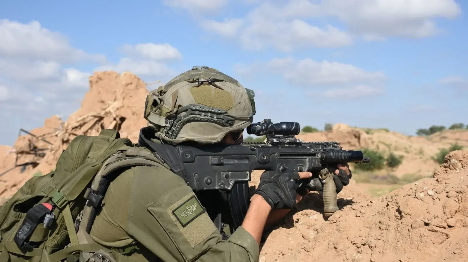 אוגדה 162 בהובלת לוחמי צוות הקרב של חטיבת הנח״ל ברצועת עזה