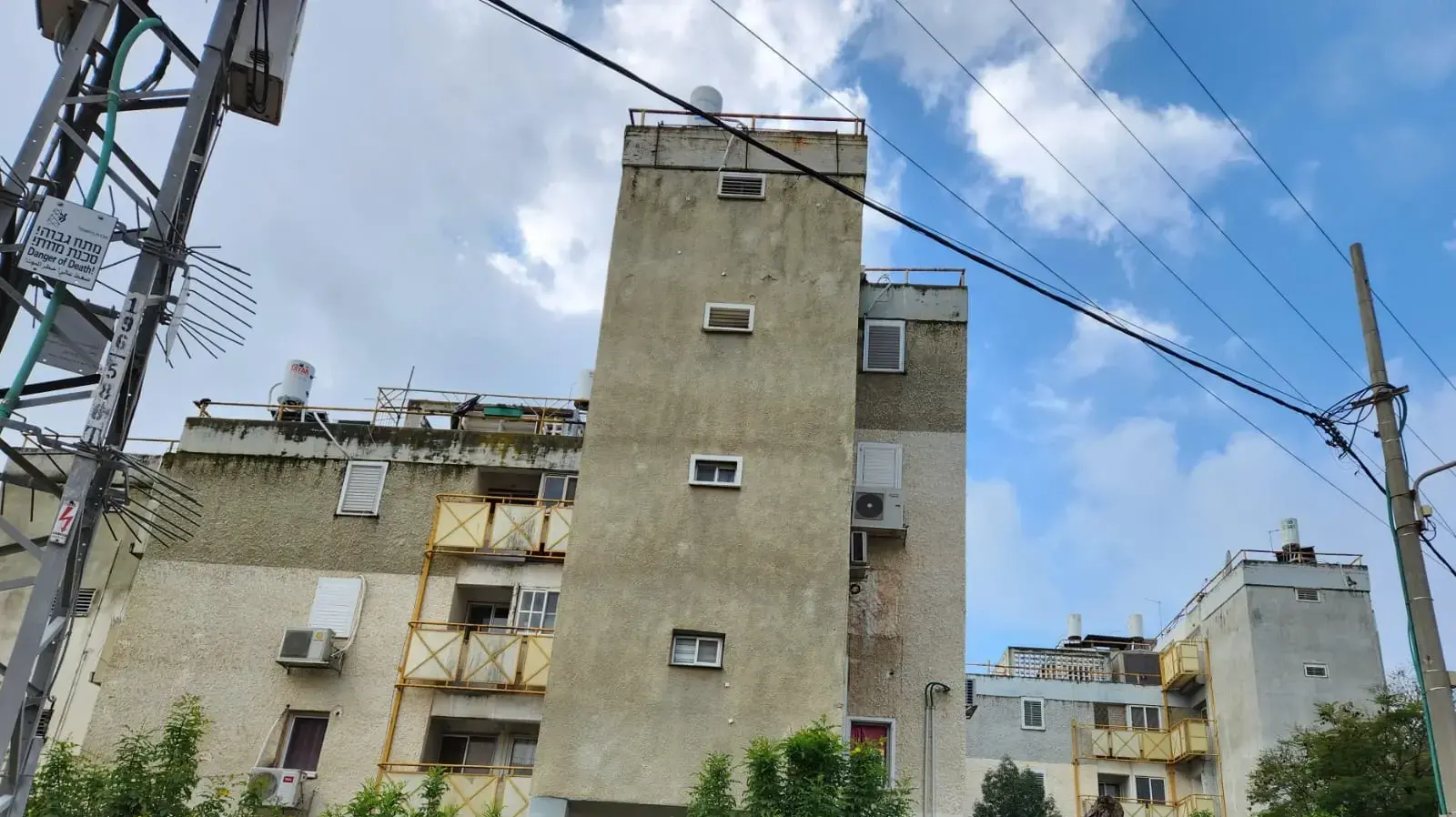 הבניינים ברחוב יהודה הלוי בקרית שמונה בהם התבצע הטבח ב-1974 הבניינים ברחוב יהודה הלוי בקרית שמונה בהם התבצע הטבח ב-1974