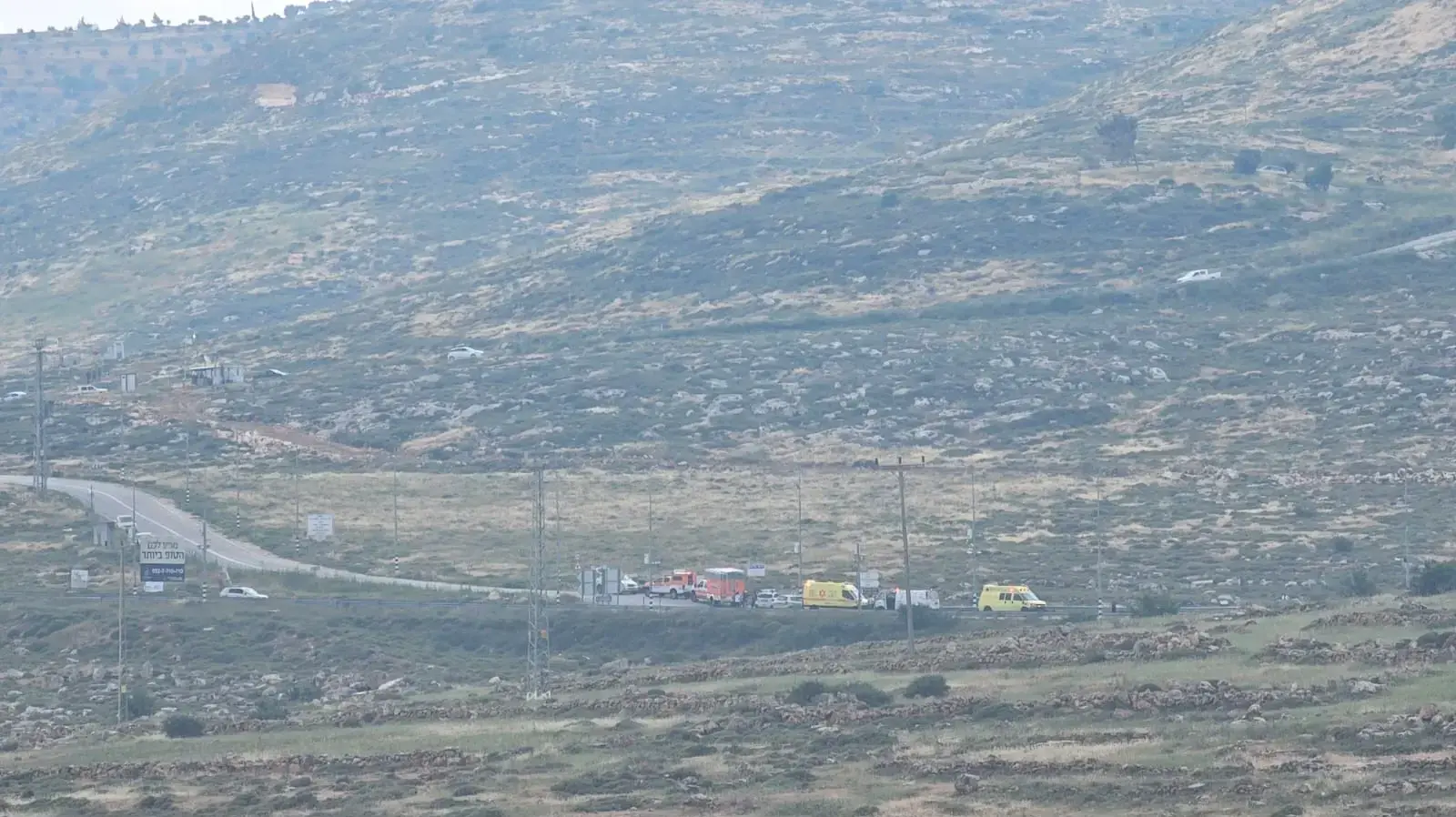זירת מציאת גופת הנעדר, סמוך לישוב מלאכי השלום בבנימין זירת מציאת גופת הנעדר, סמוך לישוב מלאכי השלום בבנימין