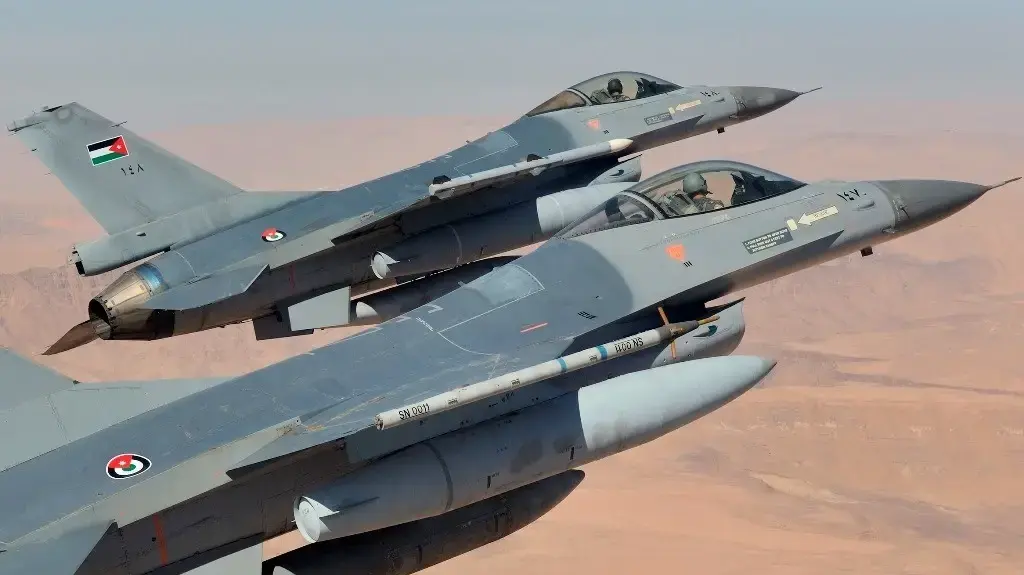 מטוס F-16 חיל האוויר הירדני מטוס F-16 חיל האוויר הירדני