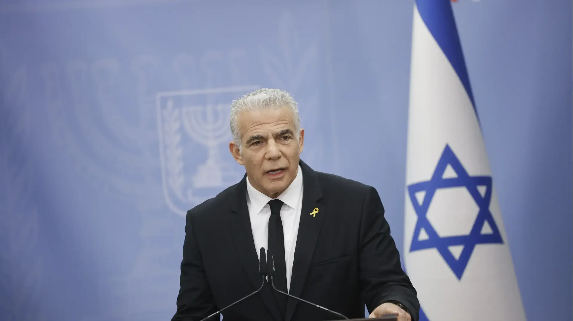 יאיר לפיד בישיבת סיעת יש עתיד, 15 באפריל 2024 יאיר לפיד בישיבת סיעת יש עתיד, 15 באפריל 2024