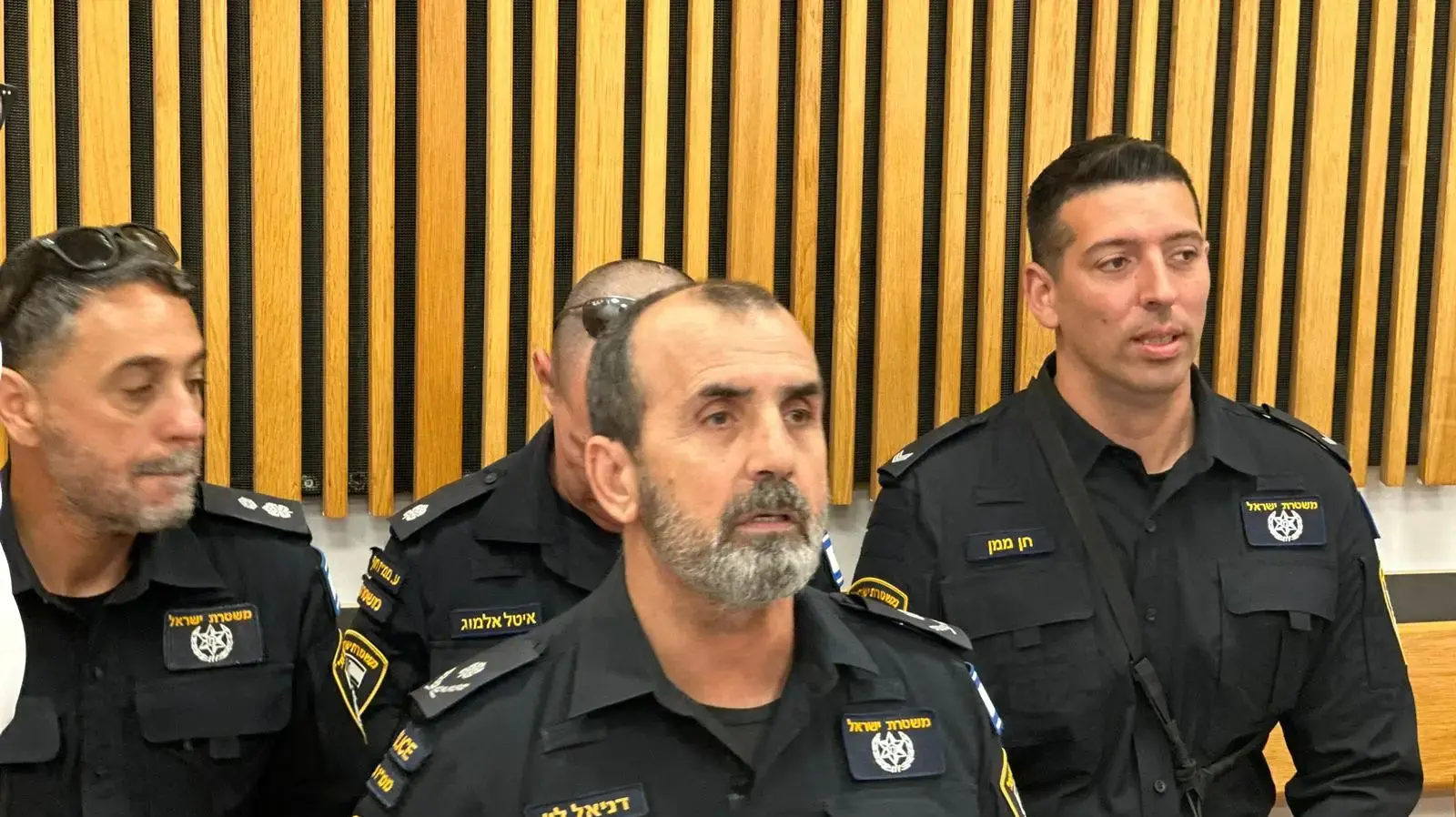 דני לוי מפקד מחוז חוף  שנתבע בתביעה אזרחית בגלל מקרה בהפגנה לזכרו של סולומון טקה.בבית משפט השלום בתל אביב .17 באפריל 2024