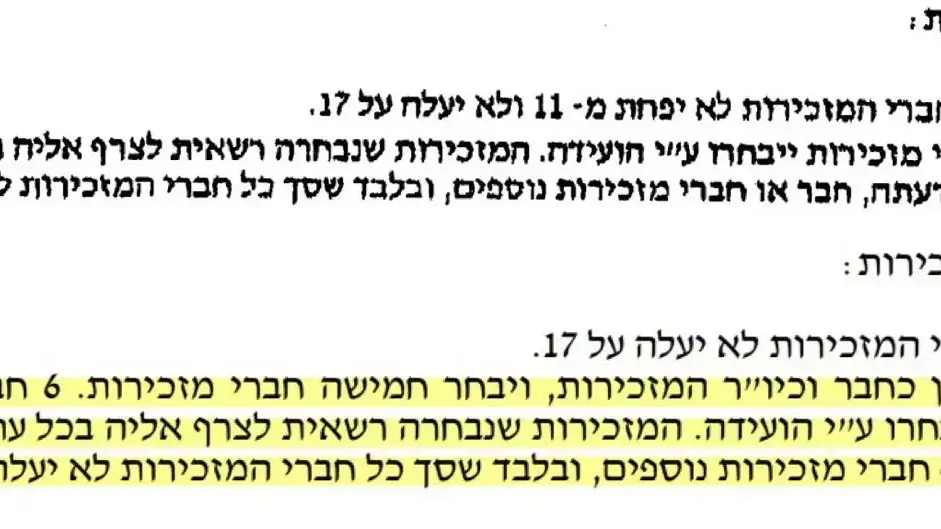 התקנון הישן של עוצמה יהודית מול התקנון החדש התקנון הישן של עוצמה יהודית מול התקנון החדש