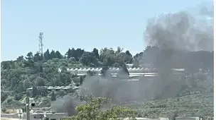 פגיעה ישירה של טיל בעראמשה פגיעה ישירה של טיל בעראמשה