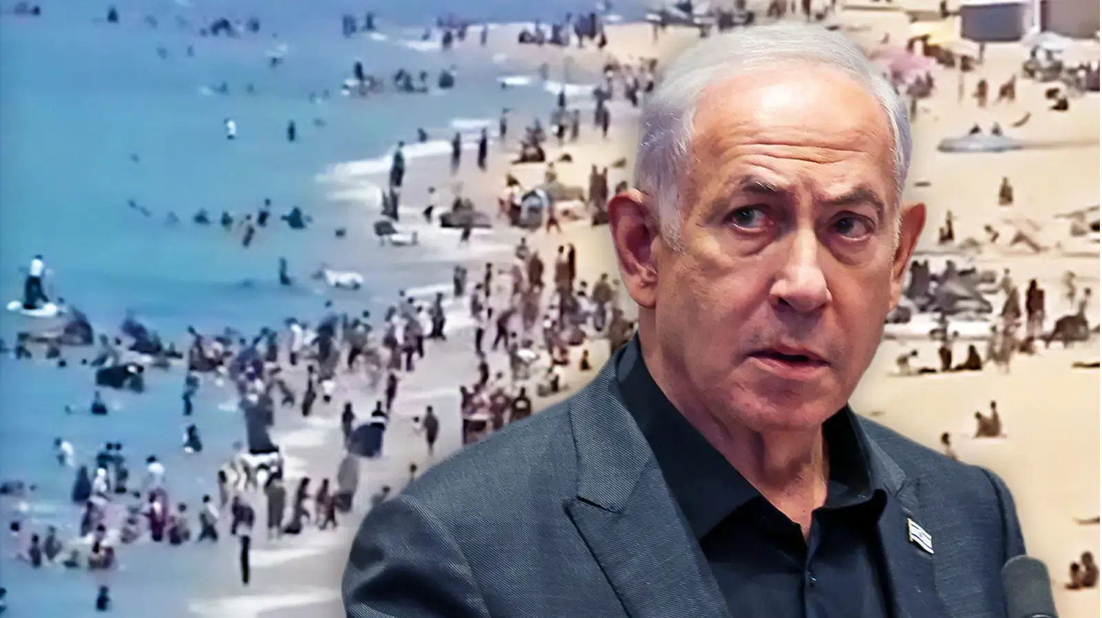 בנימין נתניהו, חוף עזה