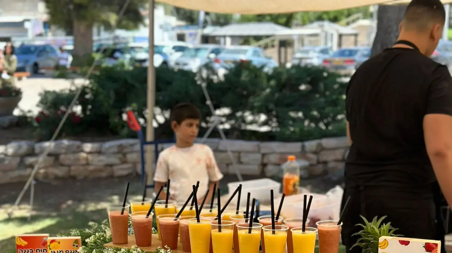 עמדת בר שייקים של נוביבר עמדת בר שייקים של נוביבר