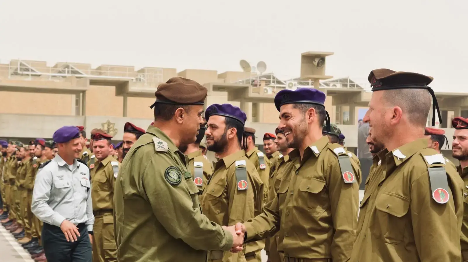 טקס סיום קורס קצינים קרביים במילואים  18 באפריל 2024