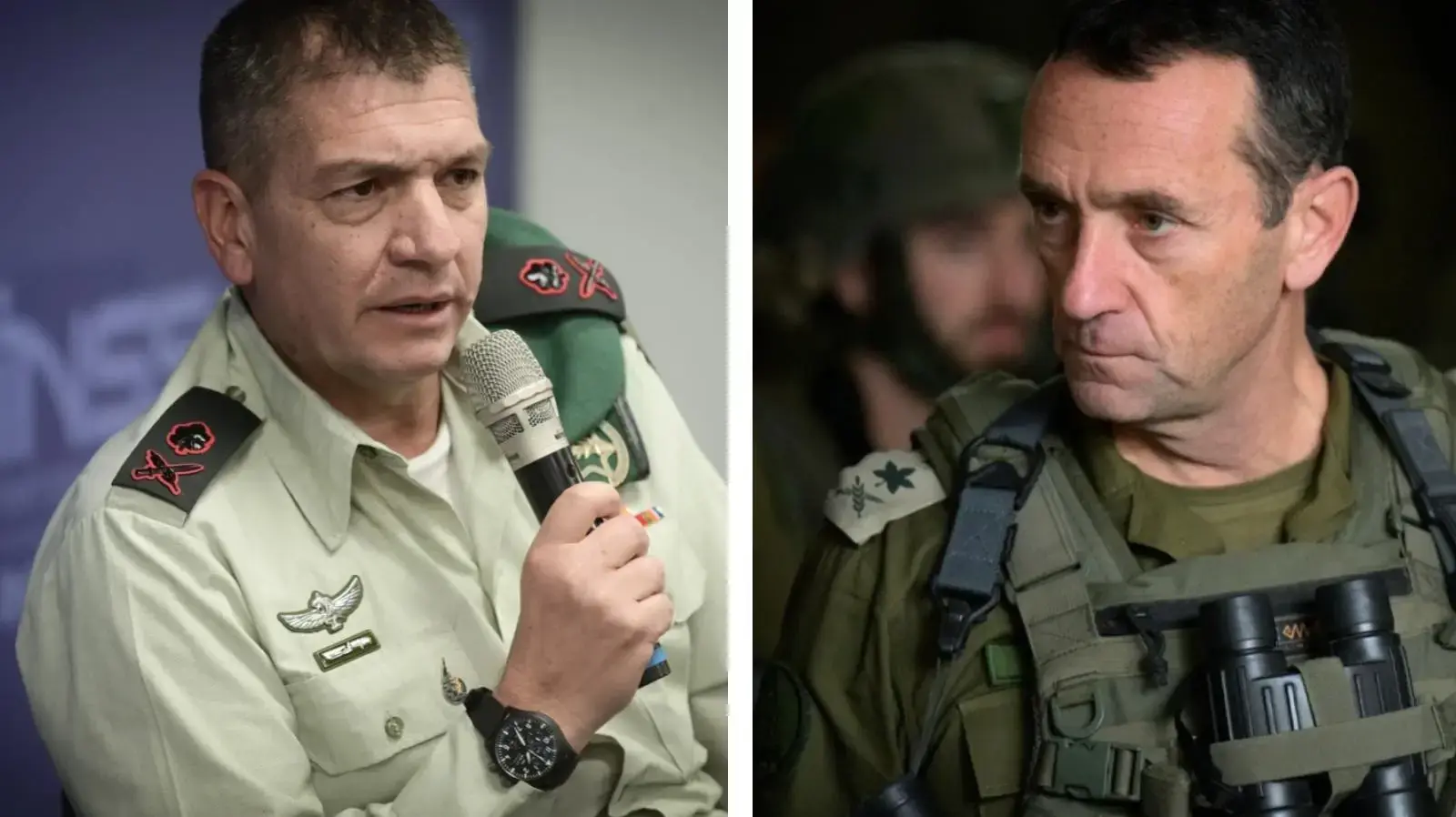 הרמטכ״ל הרצי הלוי, ראש אמ "ן אהרון חליוה