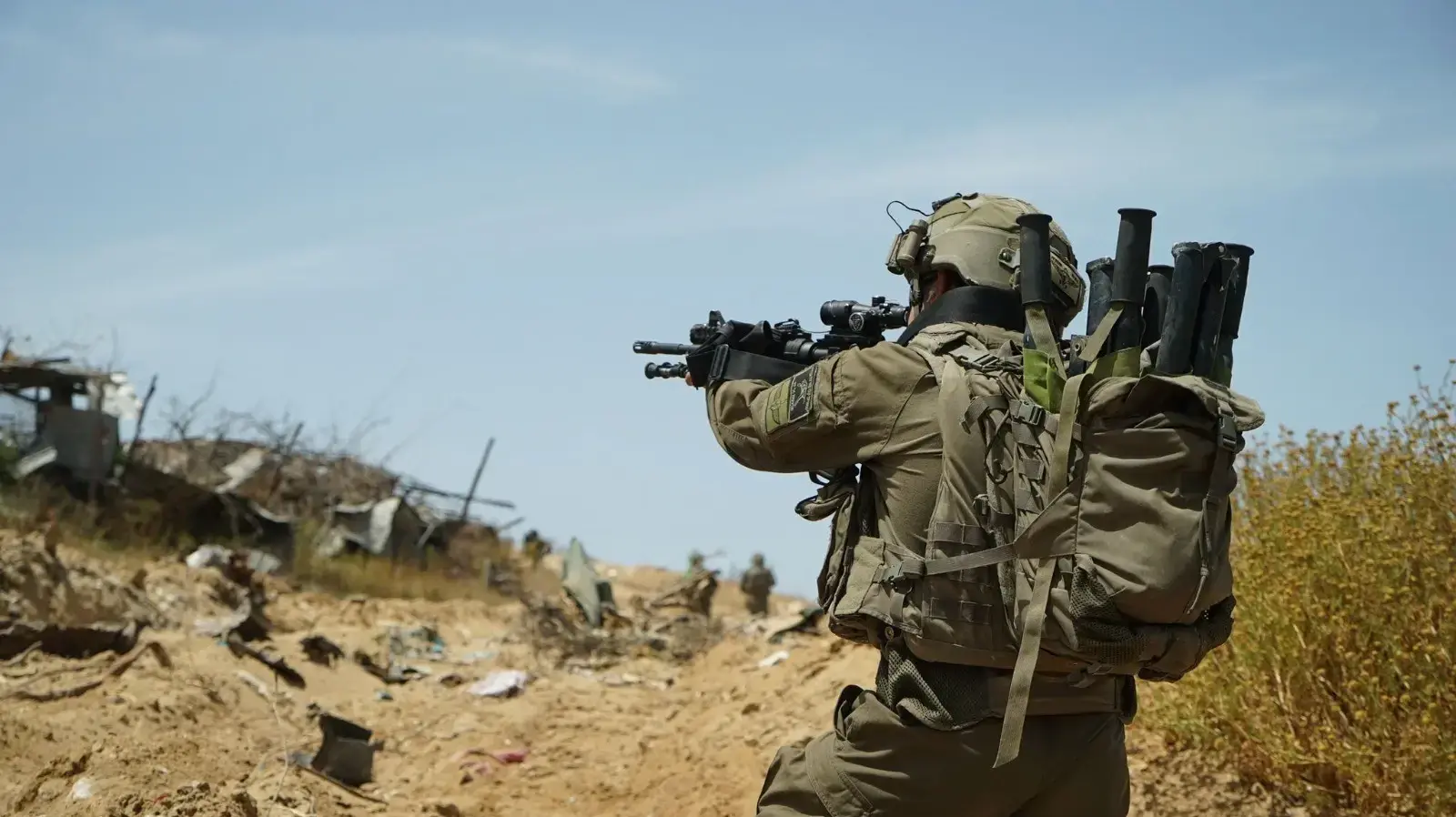 מצורף תיעוד מפעילות גדוד נצח יהודה במרחב בית חאנון23 באפריל 2024