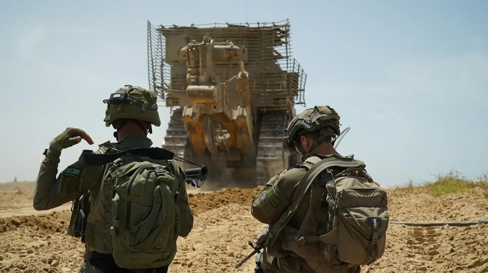 מצורף תיעוד מפעילות גדוד נצח יהודה במרחב בית חאנון23 באפריל 2024