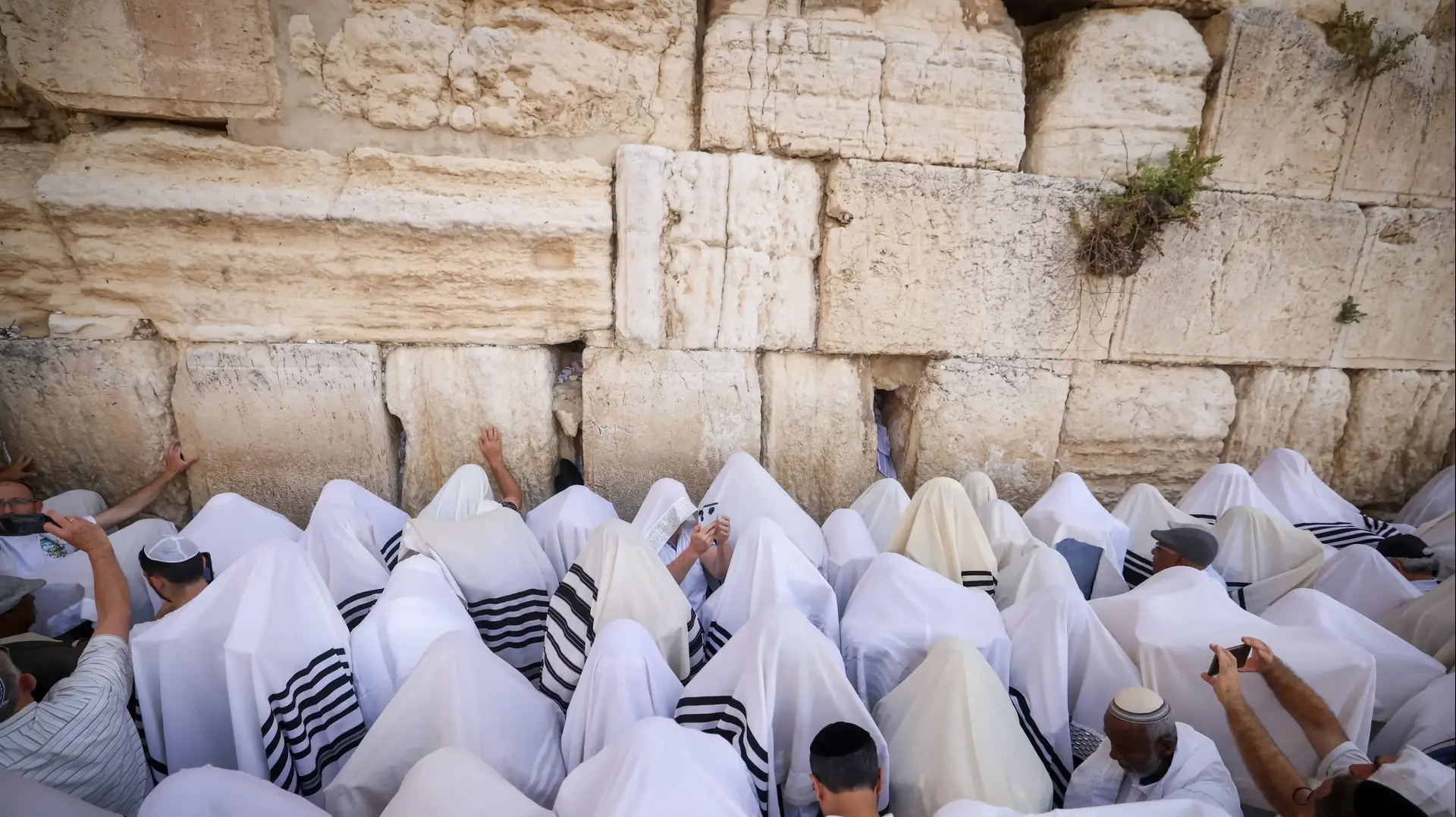 ברכת הכהנים בכותל, 25 באפריל 2024