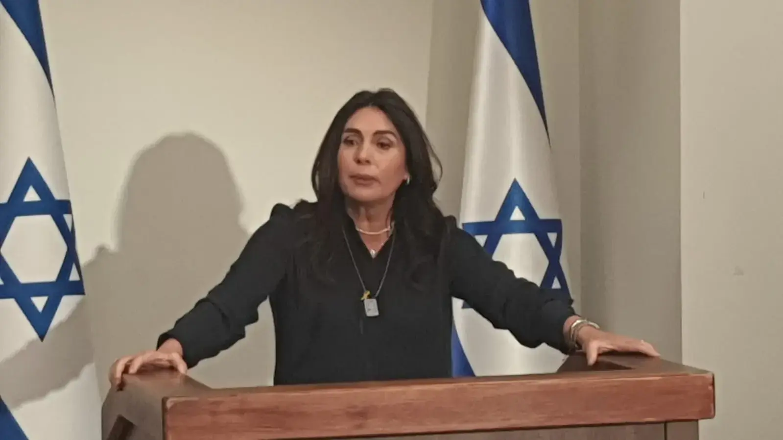 שרת התחבורה מירי רגב בתדרוך לקראת טקס הדלקת המשואות ה-76