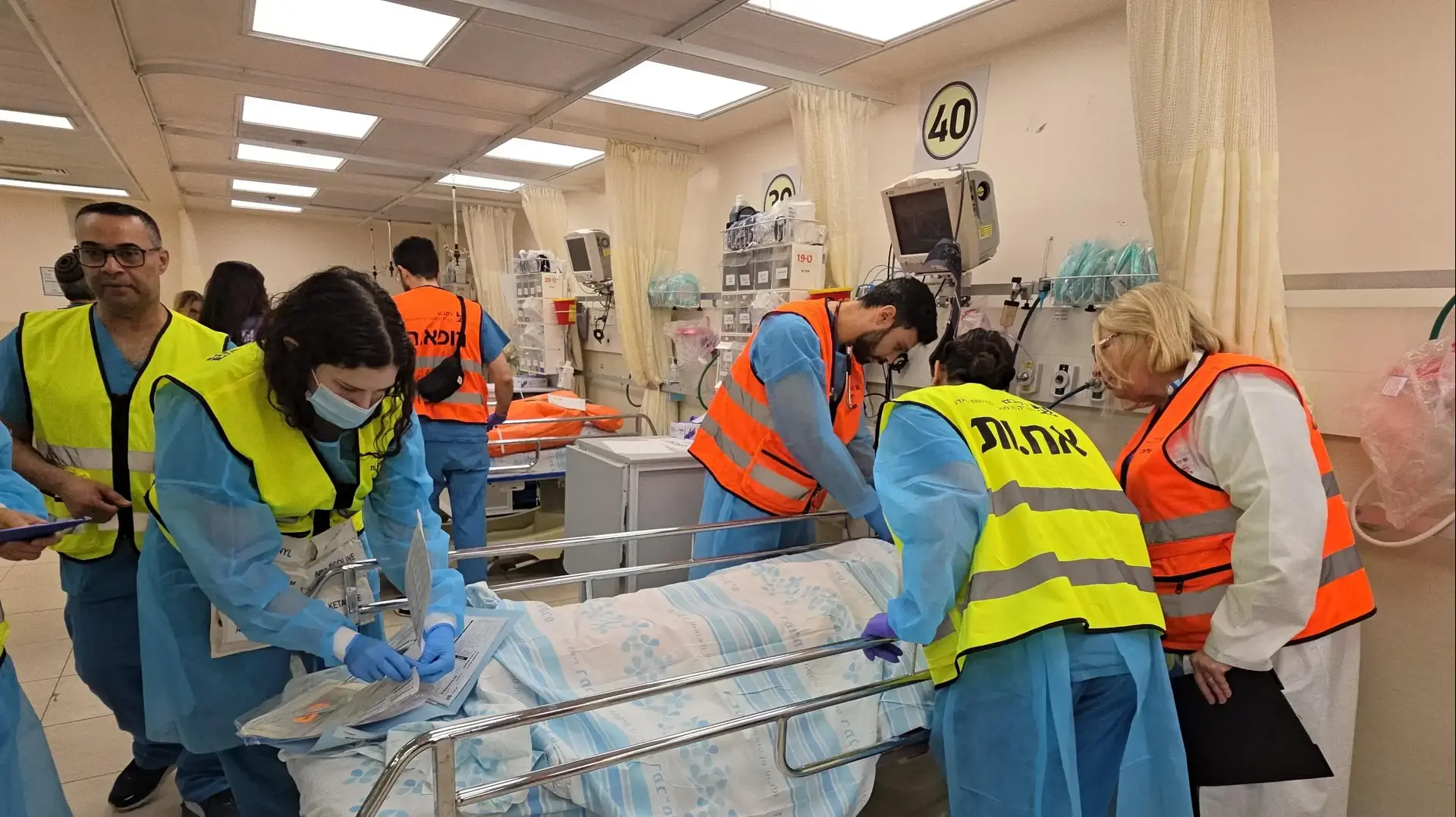 חדר הלם רמב"ם במהלך תרגיל אחרון חדר הלם רמב"ם במהלך תרגיל אחרון