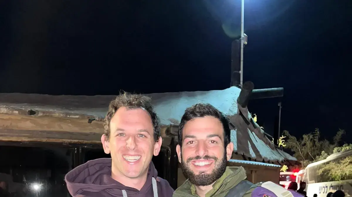 סרן ירון צ'יטיז ואחיו דניאל סרן ירון צ'יטיז ואחיו דניאל
