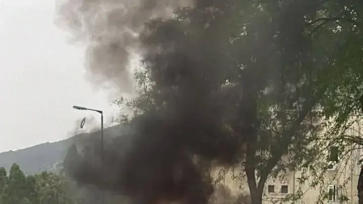 פגיעות ישירות של טילי חיזבאללה בעיר קריית שמונה 10 במאי 2024