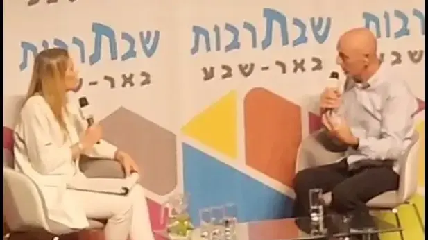 האלוף במיל' גדי שמני באירוע שבתרבות בבאר שבע