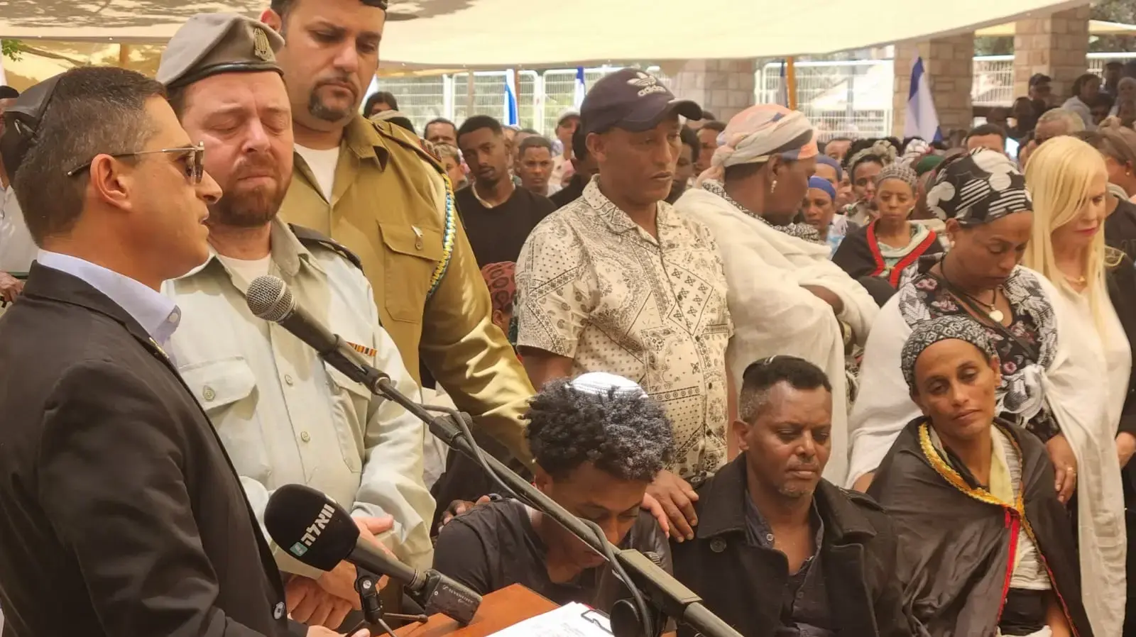 הלווית סמל ארמיאס מקוריאו, בית העלמין הצבאי באר שבע, 12 במאי 2024 הלווית סמל ארמיאס מקוריאו, בית העלמין הצבאי באר שבע, 12 במאי 2024