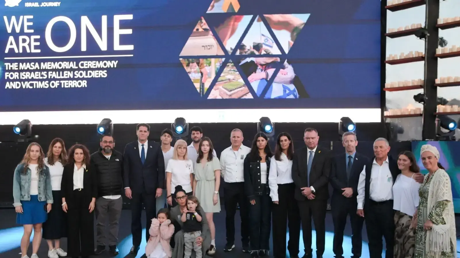 טקס יום הזיכרון הבינלאומי של ארגון מסע טקס יום הזיכרון הבינלאומי של ארגון מסע