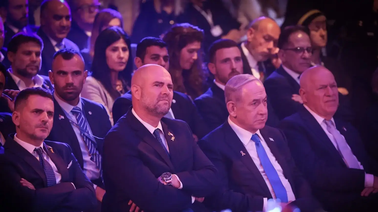 מתוך הטקס "לצמוח מתוך הכאב", שירם לזכרם בכנסת, 12 במאי 2024 מתוך הטקס "לצמוח מתוך הכאב", שירם לזכרם בכנסת, 12 במאי 2024
