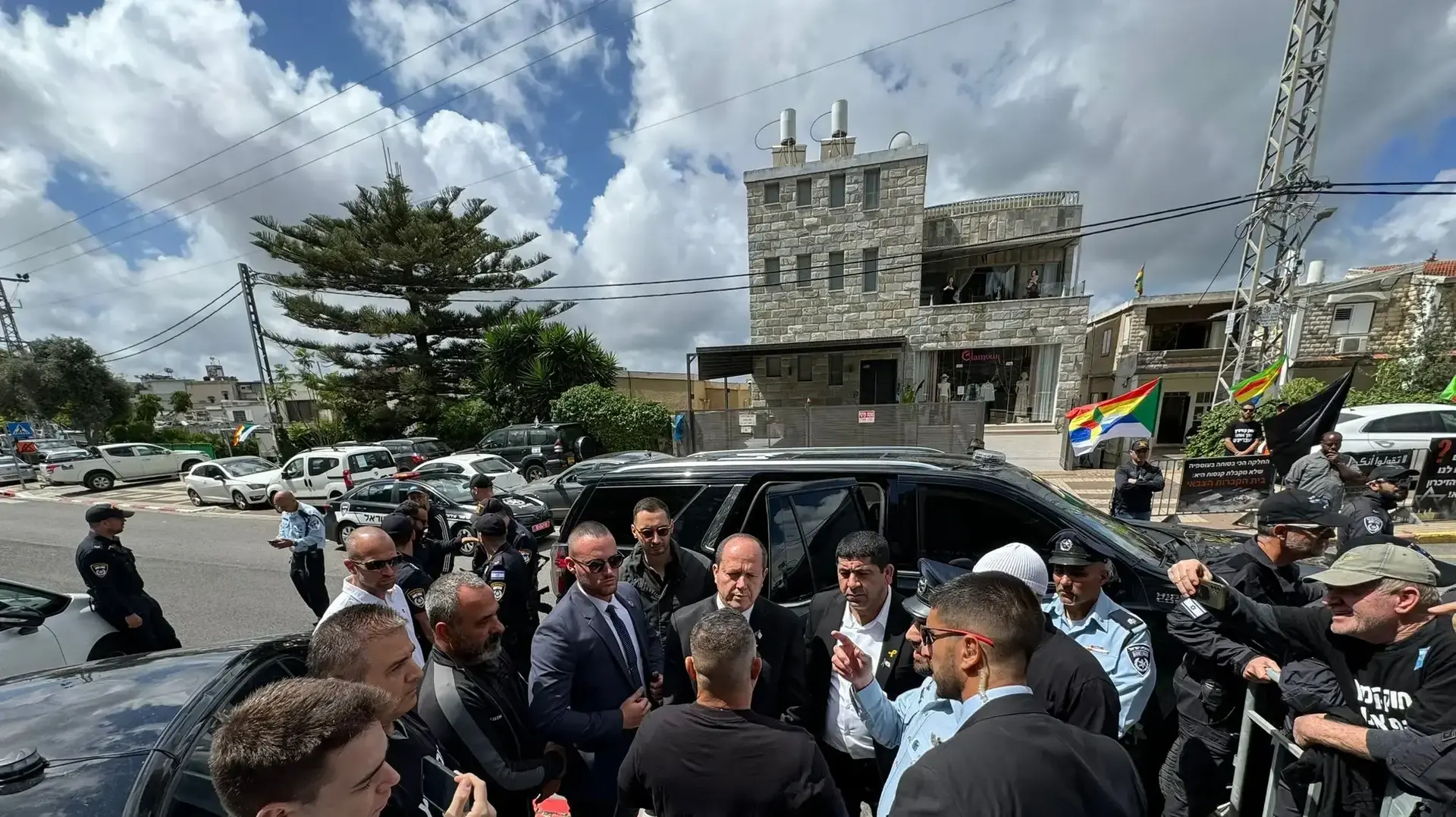 טקס יום הזיכרון בעוספיא במעמד ניר ברקת, 13 במאי 2024 טקס יום הזיכרון בעוספיא במעמד ניר ברקת, 13 במאי 2024