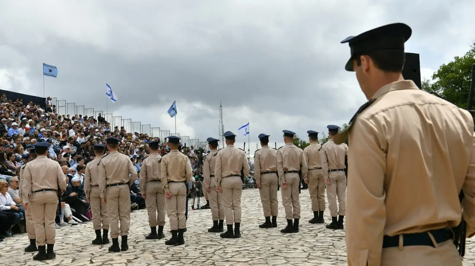 טקס יום הזיכרון לחללי חיל האוויר, הר הטייסים, 13 במאי 2024