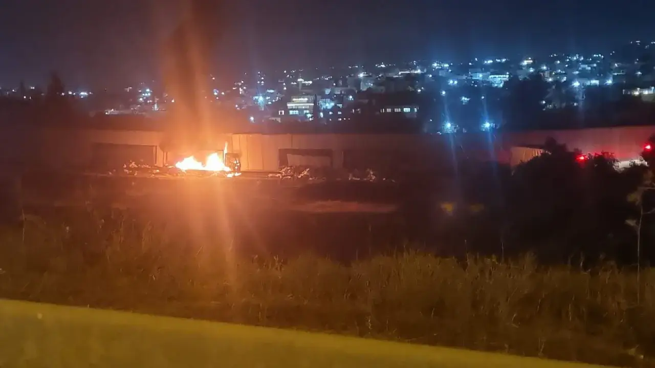 הצתה של משאית סיוע הומניטרי לעזה, 13 במאי 2024 הצתה של משאית סיוע הומניטרי לעזה, 13 במאי 2024