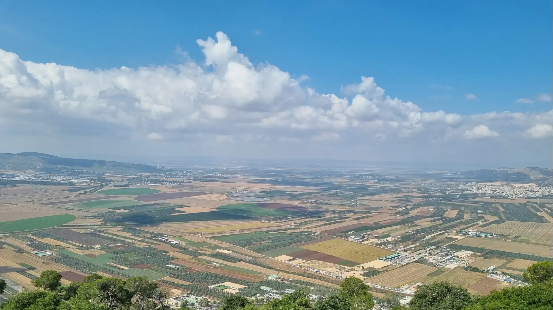 עמק יזרעאל מראש התבור
