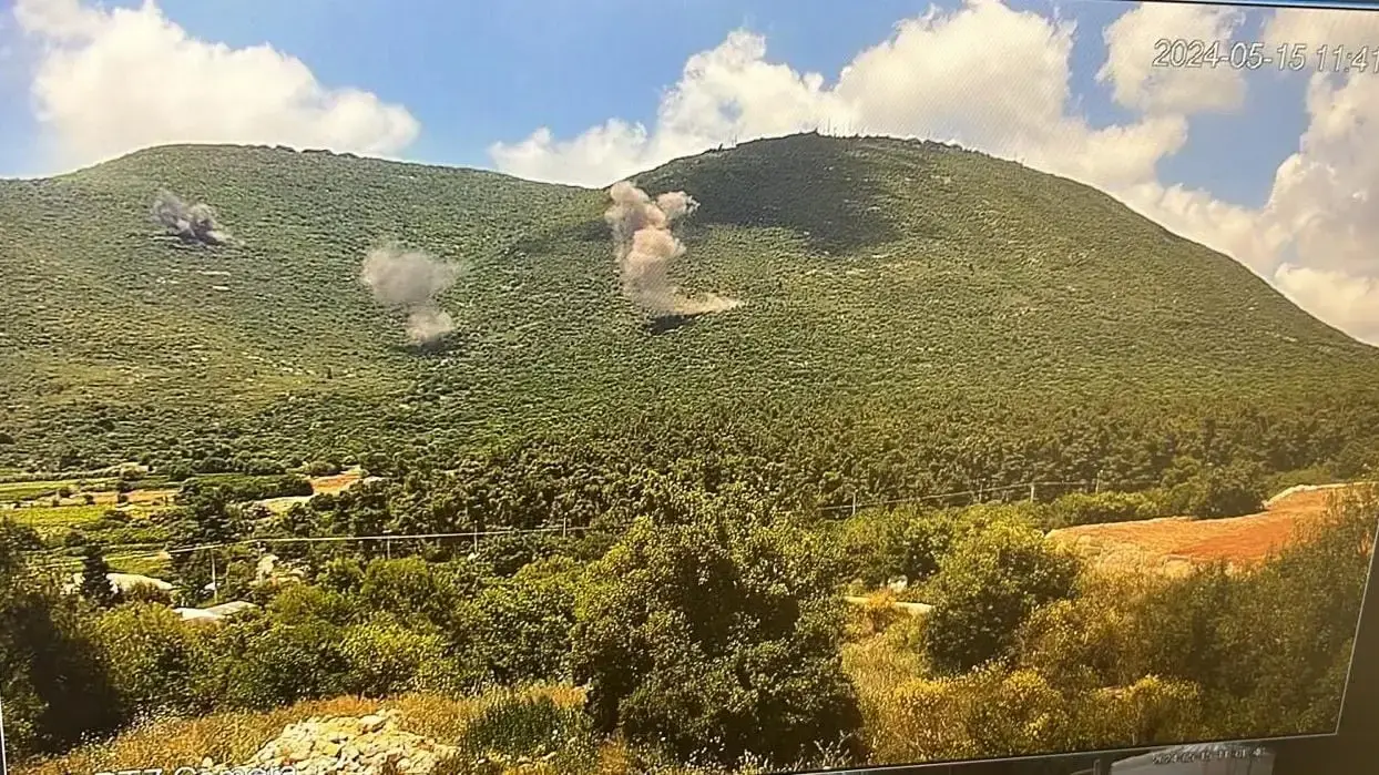 הר מירון , לאחר הירוטים והשיגורים 15 במאי 2024 הר מירון , לאחר הירוטים והשיגורים 15 במאי 2024