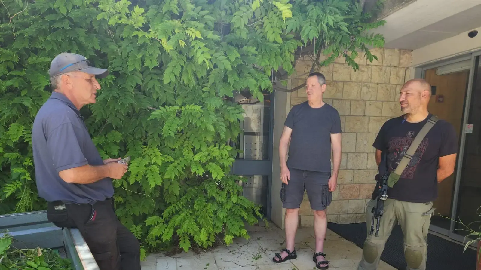 מימין-חיים חיון, יוני צורן, לוקה מימין-חיים חיון, יוני צורן, לוקה