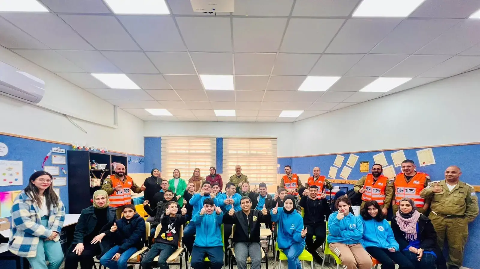 הדרכה לחירום על ידי פיקוד העורף בבתי ספר ערבים-. 22 במאי 2024 הדרכה לחירום על ידי פיקוד העורף בבתי ספר ערבים-. 22 במאי 2024