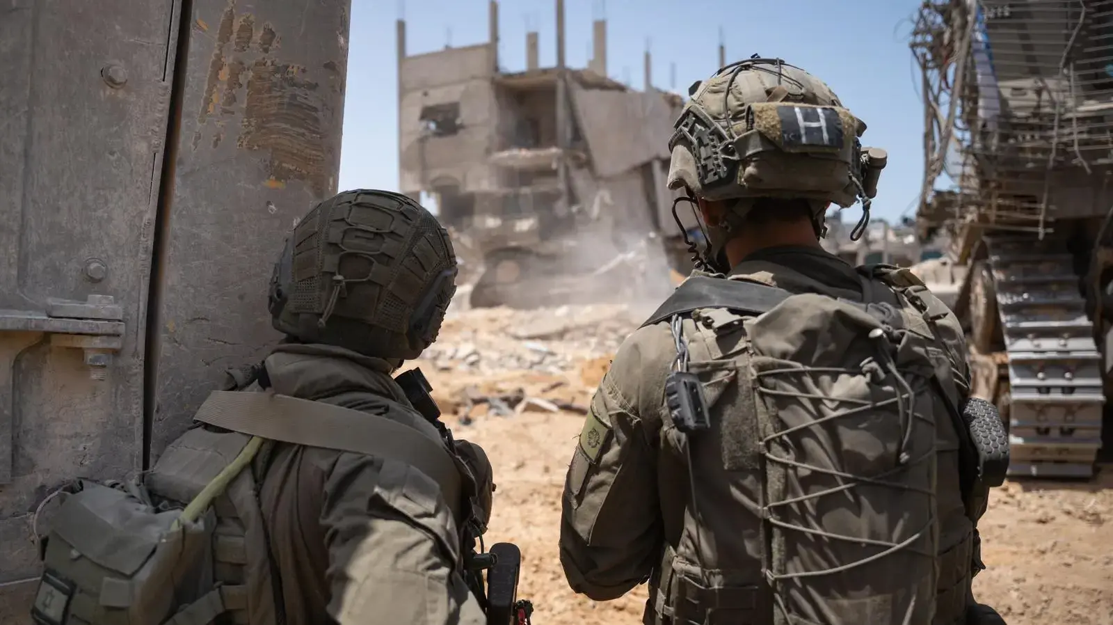 תיעוד של כוחות צוות הקרב של חטיבת גבעתי ברפיח, 23 במאי 2024