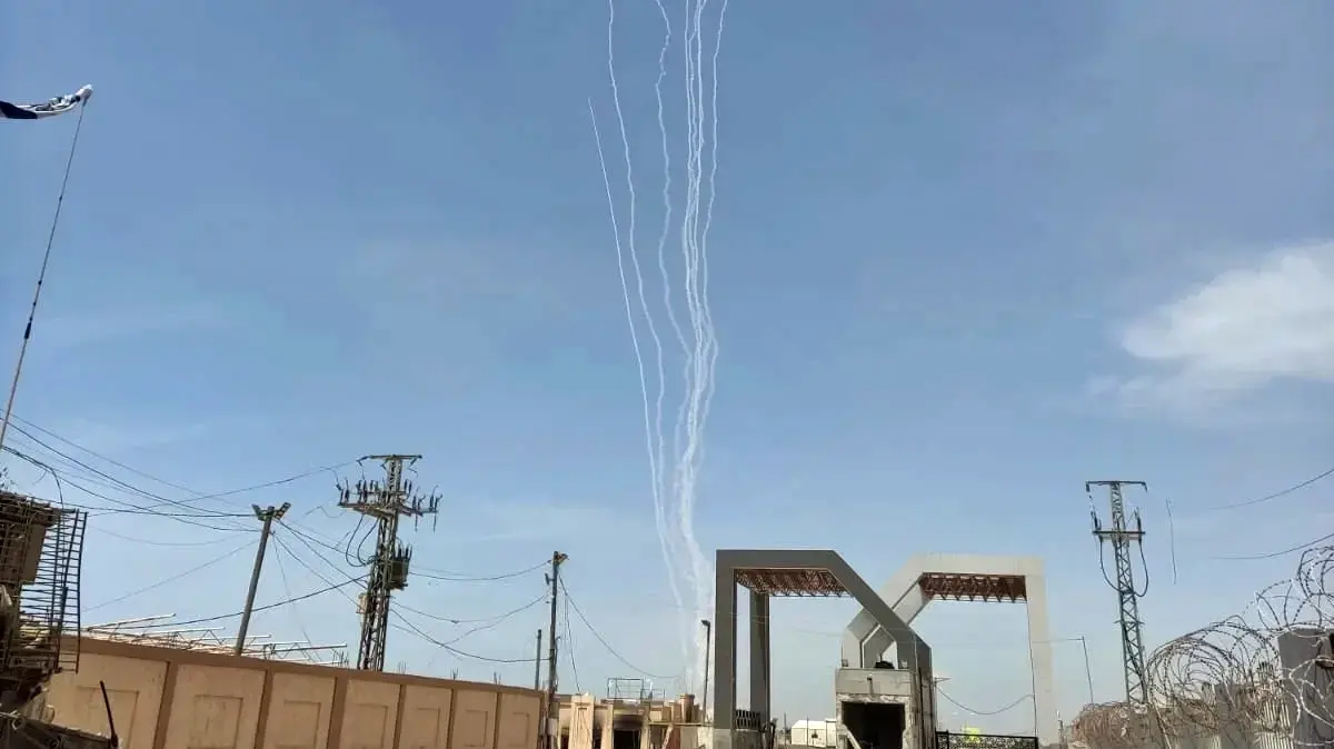 שיגור רקטות מאיזור מעבר רפיח, 26 במאי 2024 שיגור רקטות מאיזור מעבר רפיח, 26 במאי 2024