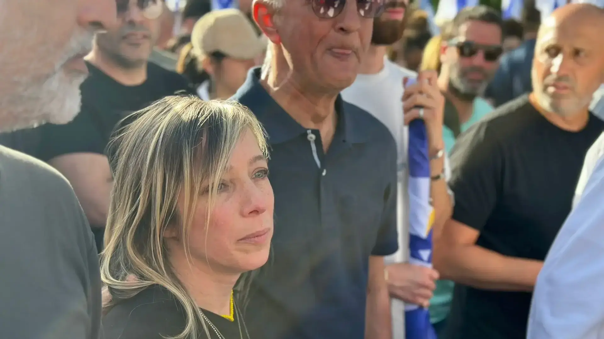 אמו של חנן יבלונקה בהלוויתו אמו של חנן יבלונקה בהלוויתו