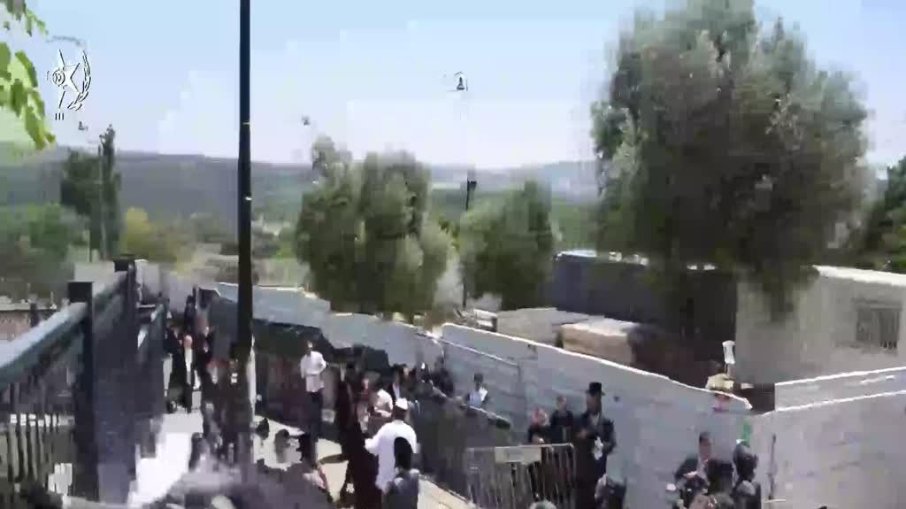 עימותים עם השוטרים בהר מירון