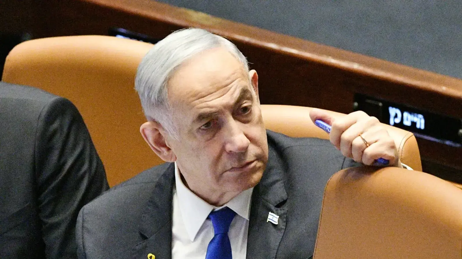 בנימין  נתניהו במליאת הכנסת 287 במאי 2024