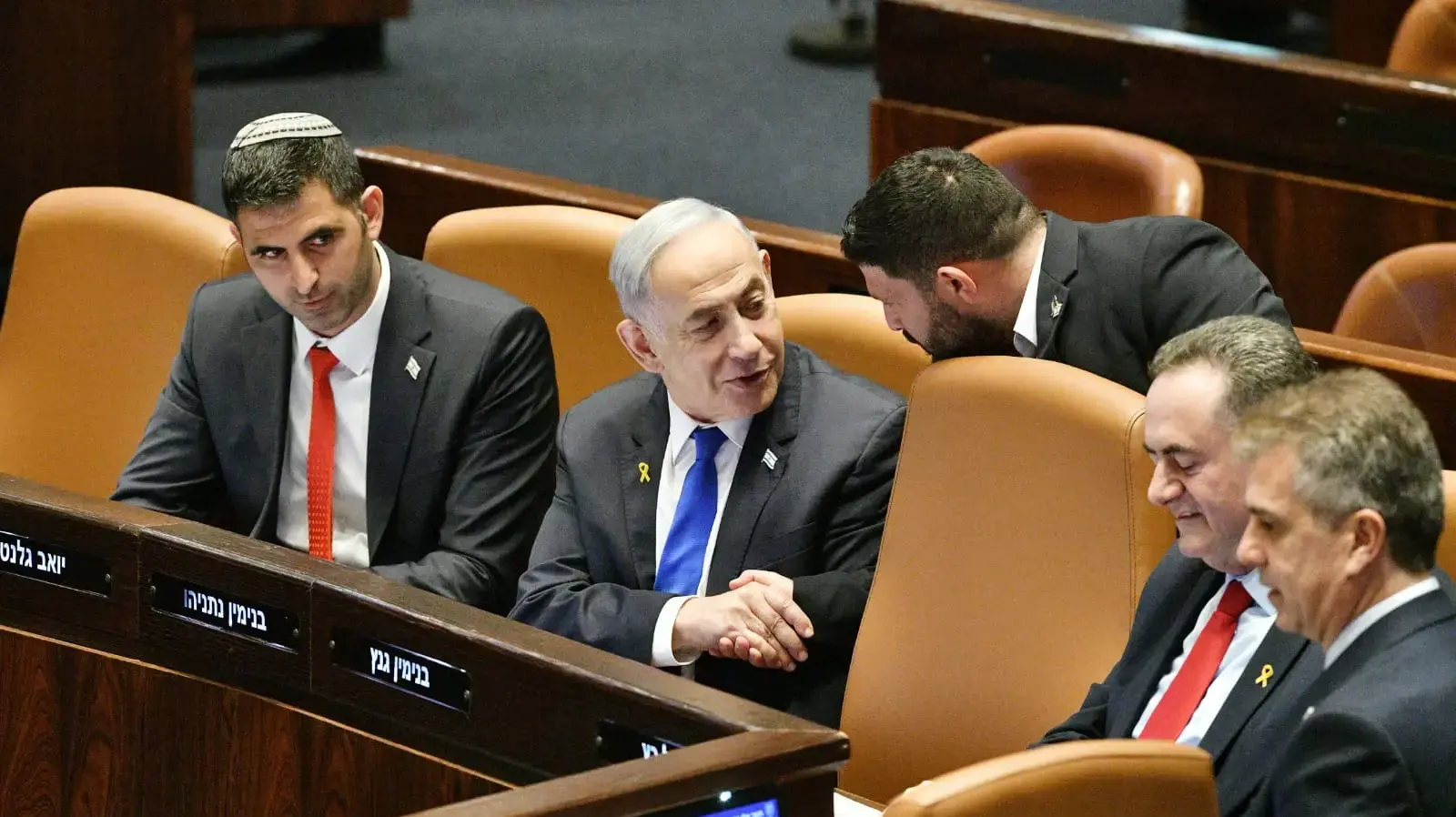 בנימין נתניהו במליאת הכנסת 287 במאי 2024 בנימין נתניהו במליאת הכנסת 287 במאי 2024