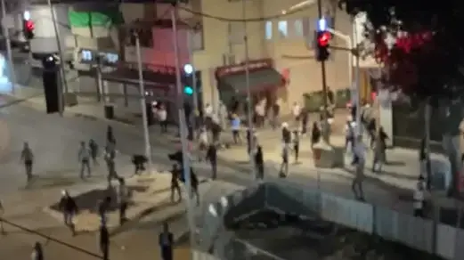 קטטה אלימה בין אזרחים אריתראים בדרום תל אביב. 28 במאי 2024