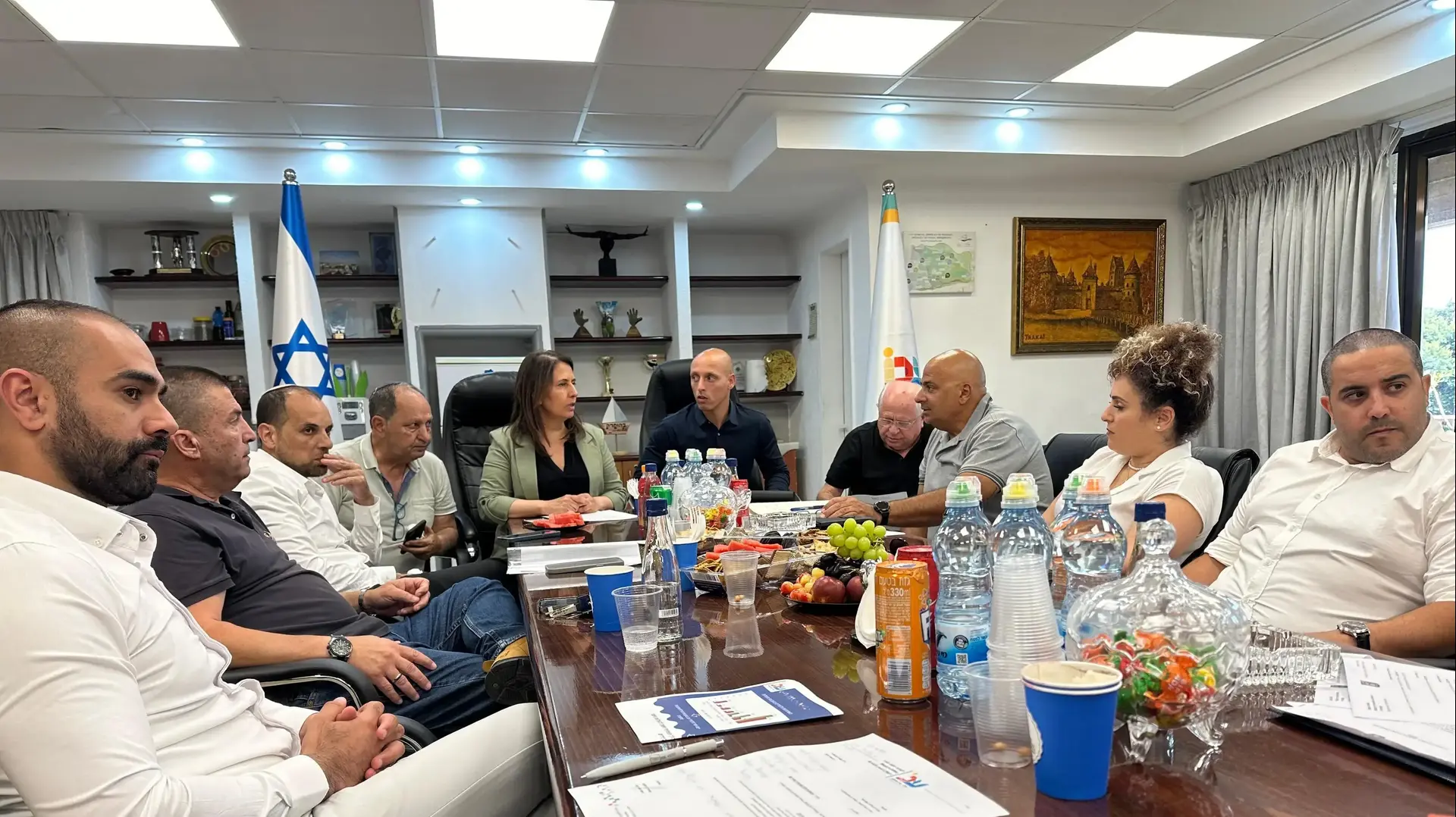 ביקור השרה גילה גמליאל בעכו.29 במאי 2023