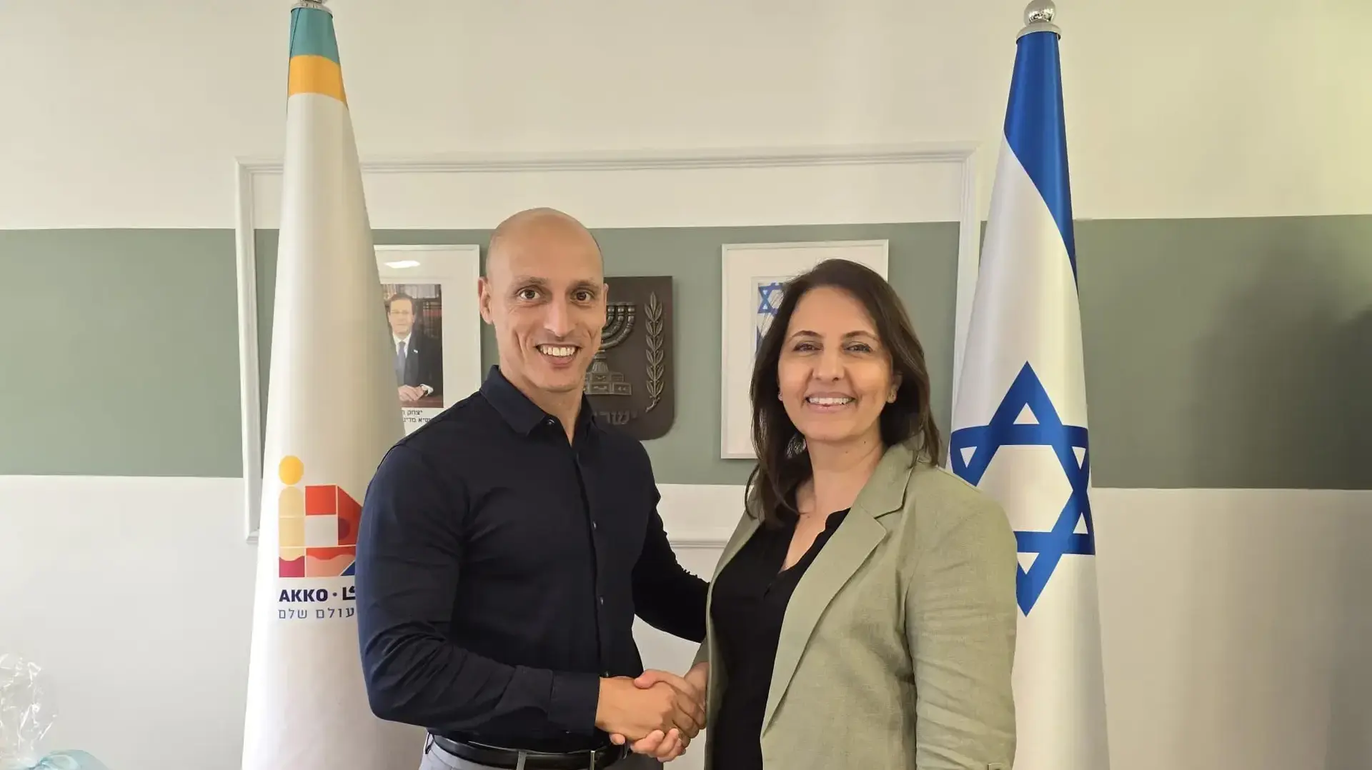 ביקור השרה גילה גמליאל בעכו.29 במאי 2023