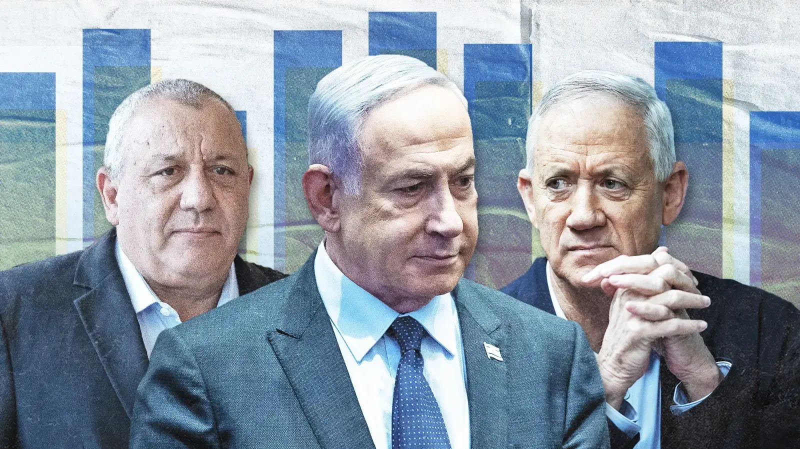 בני גנץ, בנימין נתניהו, גדי אייזנקוט בני גנץ, בנימין נתניהו, גדי אייזנקוט